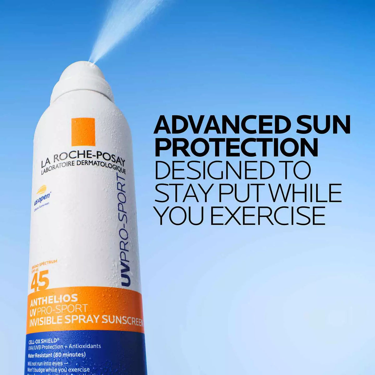 Anthelios UV Pro-Sport Sunscreen Spray SPF 45